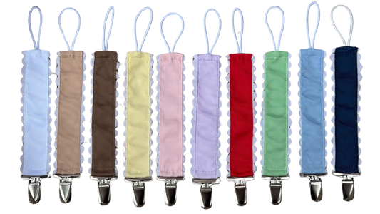 Embroidered Paci Clip